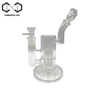 Matrix Perc Glass water pipe 8.5" HTB Dabrig บ้องแก้ว แจกันแก้ว BU078B