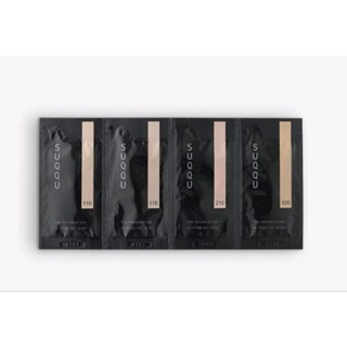 รองพื้นใหม่ 2023 SUQQU THE FOUNDATION แบบซอง set 4 สี