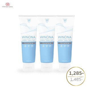 {แพ็ค x3} Winona (วิโนน่า) Lisse Time Gel 110 ml เจลสำหรับน้องสาว ให้ความชุ่มชื้น