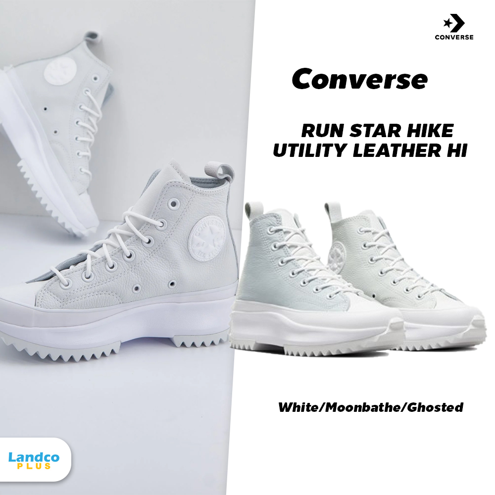 Converse รองเท้าผ้าใบ รองเท้าแฟชั่น UX RUN STAR HIKE UTILITY LEATHER HI WHITE A05247CF3WTXX (4300)
