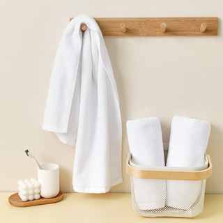 ผ้าเช็ดหน้า ผ้าเช็ดผม  Hotel Face Towel 35*75CM ผ้าเช็ดหน้าโรงแรม ซับน้ำดีเยี่ยม cotton100%