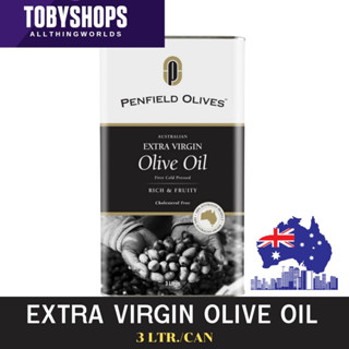 น้ำมันมะกอกextravirgin น้ำมันมะกอก olive oil น้ำมันมะกอกธรรมชาติเกรดพิเศษ เอ็กซ์ตร้าเวอร์จิ้น เพนฟิลด์ โอลีฟส์ ขนาด 3 ลิ