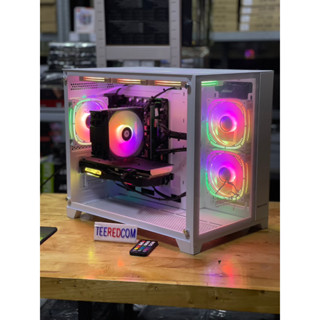คอมพิวเตอร์เล่นเกมส์ทํางาน Case ตู้ปลาINTEL CORE I3-13100F LGA 1700 /RAM16G DDR4 3200/SSD M.2 Nvme512GB/VGA เลือกได้ครับ