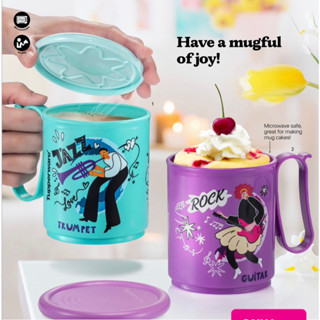 Tupperware แก้วใส่ได้ทั้งร้อนและเย็น สามารถเข้าไมโครเวฟได้ แก้วเดียว พกพาได้สะดวกทุกที่ทุกเวลา พร้อมลายน่ารักมากๆ