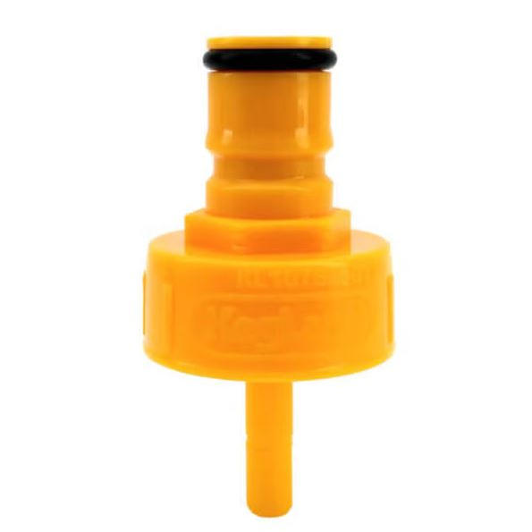 Yellow Plastic Carbonation Cap