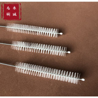 แปรงทําความสะอาดหลอด แบบสเตนเลส ใช้ซ้ำได้ อุปกรณ์ครัวเรือน++