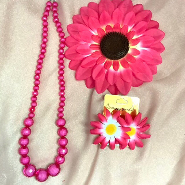 ส่งจากกรุงเทพเซ็ต3 ชิ้น เครื่องประดับทองกวาว ย้อนยุค ธีมงานวัด เซ็ททานตะวัน - รูปที่ 4