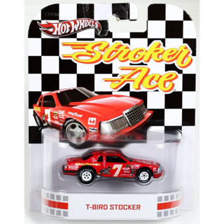 Strocker Ace T-Bird Stocker Retro Entertainment  NRFP Red 1:64 (Hot Wheels)