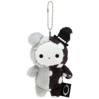 [Direct from Japan] Sentimental Circus Plush Keychain Monochrome SHAPPO Memories Rabbit &amp; New Moon Museum Japan NEW