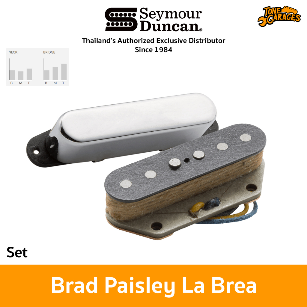 Seymour Duncan Brad Paisley's La Brea Telecaster Set ปิ๊กอัพ กีต้าร์ไฟฟ้า เทเล ของแท้ Made in USA