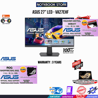 [ผ่อน0%10ด.][รับเพิ่ม! ROG SHOPPING BAG 2022][รับเพิ่ม! แผ่นรองเม้าส์ Gaming]ASUS 27" LED - VA27EHF/ประกัน3y/BY NOTEBOOK