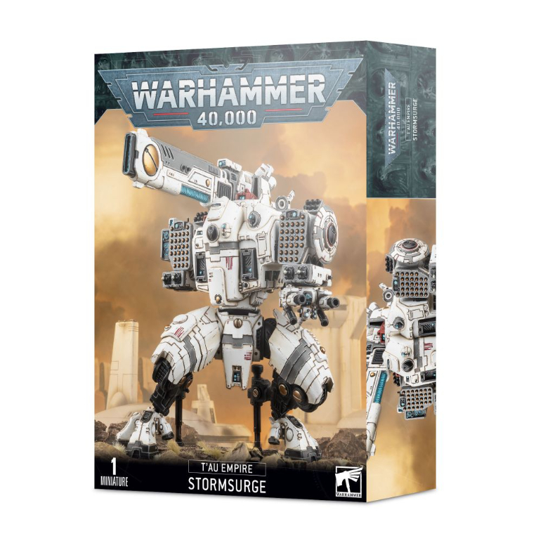 [200B พร้อมส่ง] WARHAMMER 40K: T'AU EMPIRE: KV128 STORMSURGE โมเดลเกมสนามจำลอง