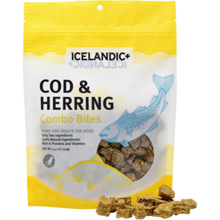 ขนมสุนัข Icelandic+ Cod &amp; Herring Combo Bites ขนาด 100 g