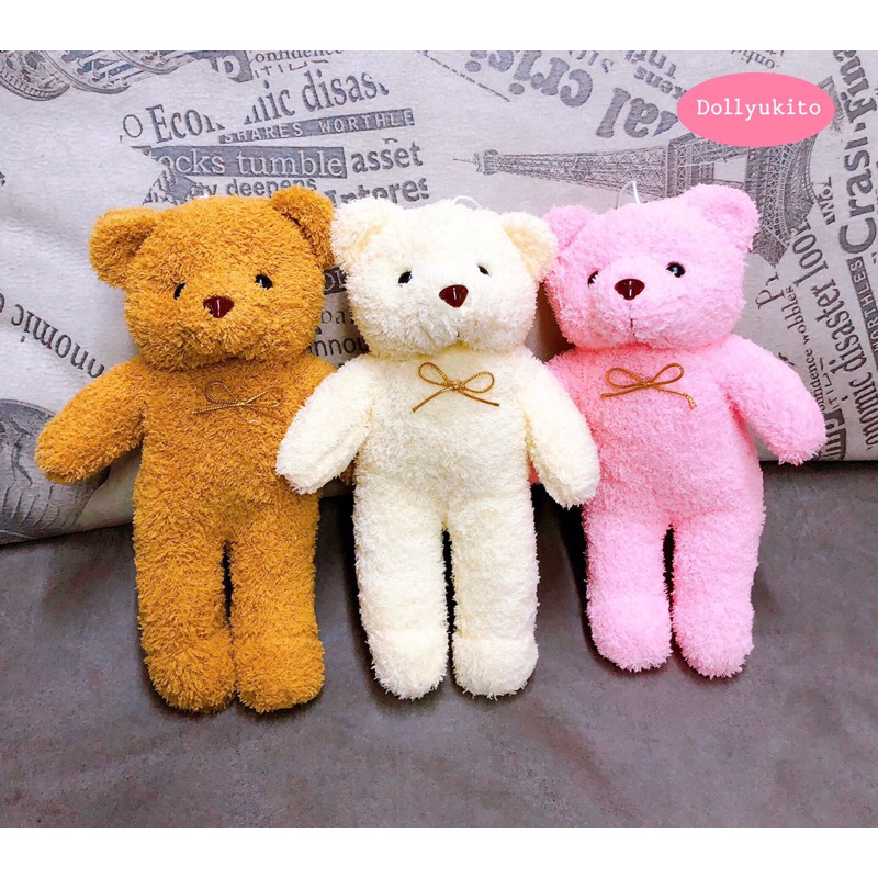 ตุ๊กตาหมีบัณฑิตขนนุ่มขนาด 9 นิ้วมี 5 สี