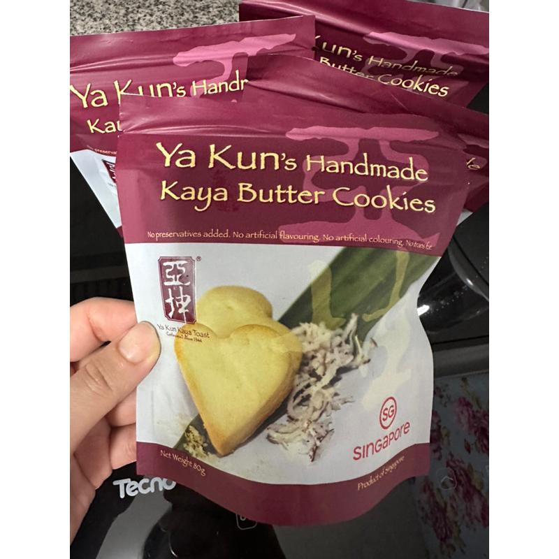 คุ้กกี้เนย หอมเนยมากกกก แนะนำเลย Ya kun kaya butter cookies นำเข้าจากสิงคโปร์ รอบส่งถัดไป 18/10