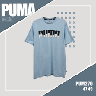 เสื้อยืดเเขนสั้น PUMA (รหัส 270) ผ้านิ่มใส่สบาย ระบายอากาศดี ใส่ได้ทั้งชายและหญิง