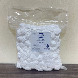 สำลีก้อน MAPLE ขนาด 1.40 กรัม (บรรจุ 450 กรัม)