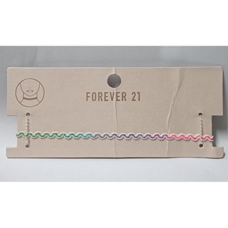 สร้อยโชกเกอร์สีรุ้ง แบรนด์FOREVER 21