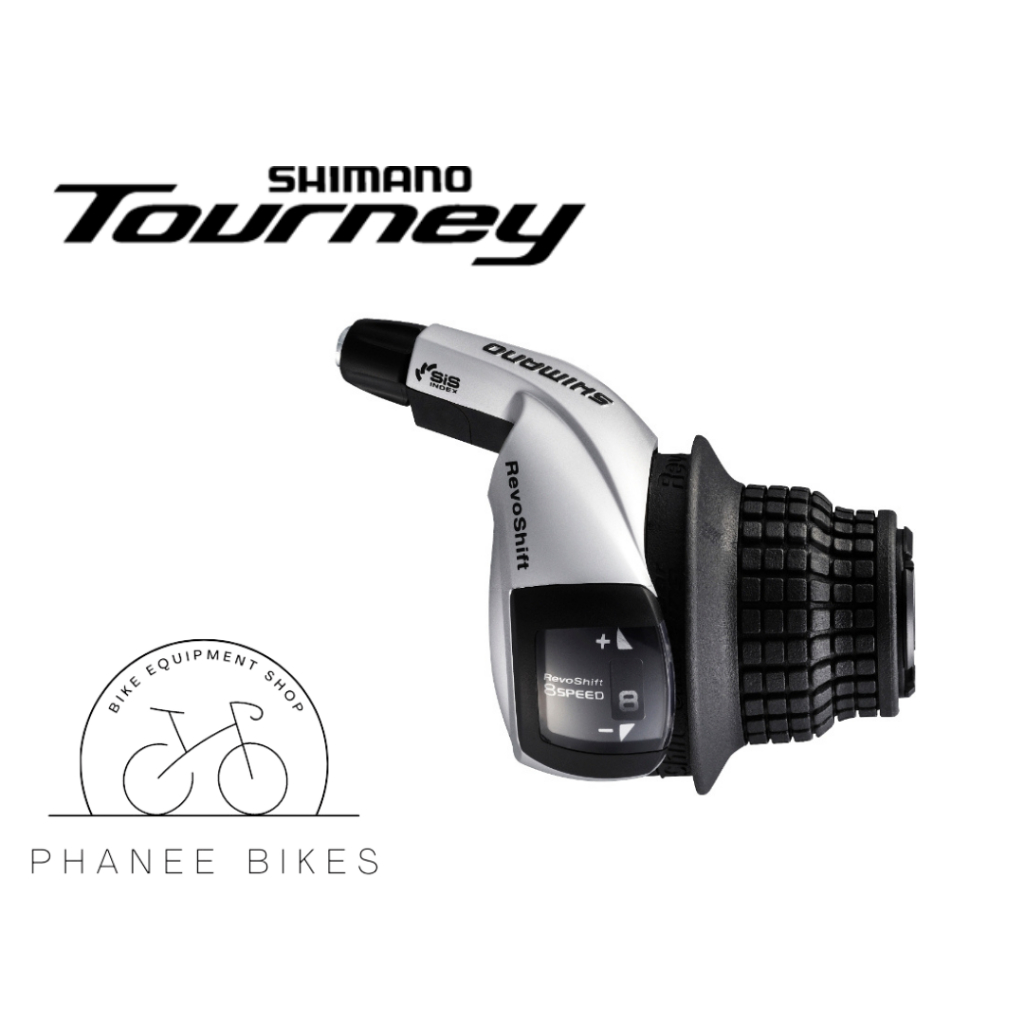 มือเกียร์ SHIMANO TOUTNEY กริ๊ฟชิฟ  รุ่น SL-RS45  / 7 - 8 SPEED