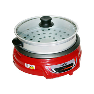 IMARFLEX หม้อสุกี้อเนกประสงค์ รุ่น LP-846 สีแดง