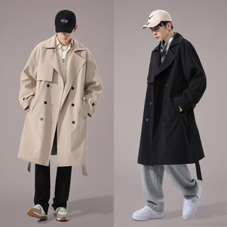 10351MM Autumn Trench Coat เสื้อโค้ทยาวแฟชั่นเกาหลี