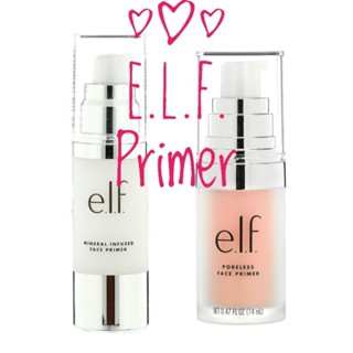 E.L.F. Poreless Face Primer ELF Mineral Infused Face Primer เตรียม​ผิวก่อนแต่งหน้า อีแอลเอฟ แอลฟ์ ไพเมอร ไพรเมอร์ เบลอรู