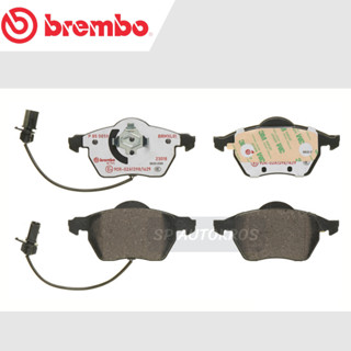 BREMBO ผ้าดิสเบรคหน้า Audi A4 B5 (2.4 V6), A6 C5 (1.8 2.0 2.4 3.0) 97-99, VW Passat (2.4), (1.9TDI) 98-05 / P85 085