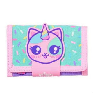 🎁Smiggle Wallet กระเป๋าเงิน กระเป๋าตัง ʕ•ᴥ•ʔ  สมิกเกอร์ ลาย เเมวพาสเทล พร้อมส่งในไทย 🇹🇭