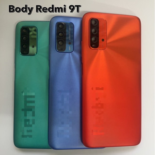 บอดี้ชุด เครสกลาง+เลนส์+สวิทนอก สำหรับ Redmi 9T