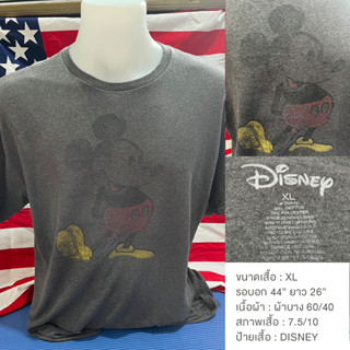 pshirtvingtage เสื้อมิกกี้เมาส์ วินเทจ Mickey Mouse T-Shirt Vingtage มือสอง