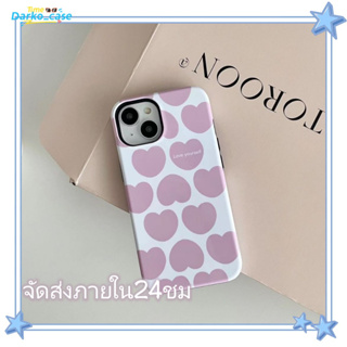 🎈จัดส่งภายใน24ชม🎈เคส for iPhone 11 14 Pro Max Case for iPhone 12 13 ป้องกันการตก การป้องกัน รูปหัวใจ สาวน่ารักหัวใจ