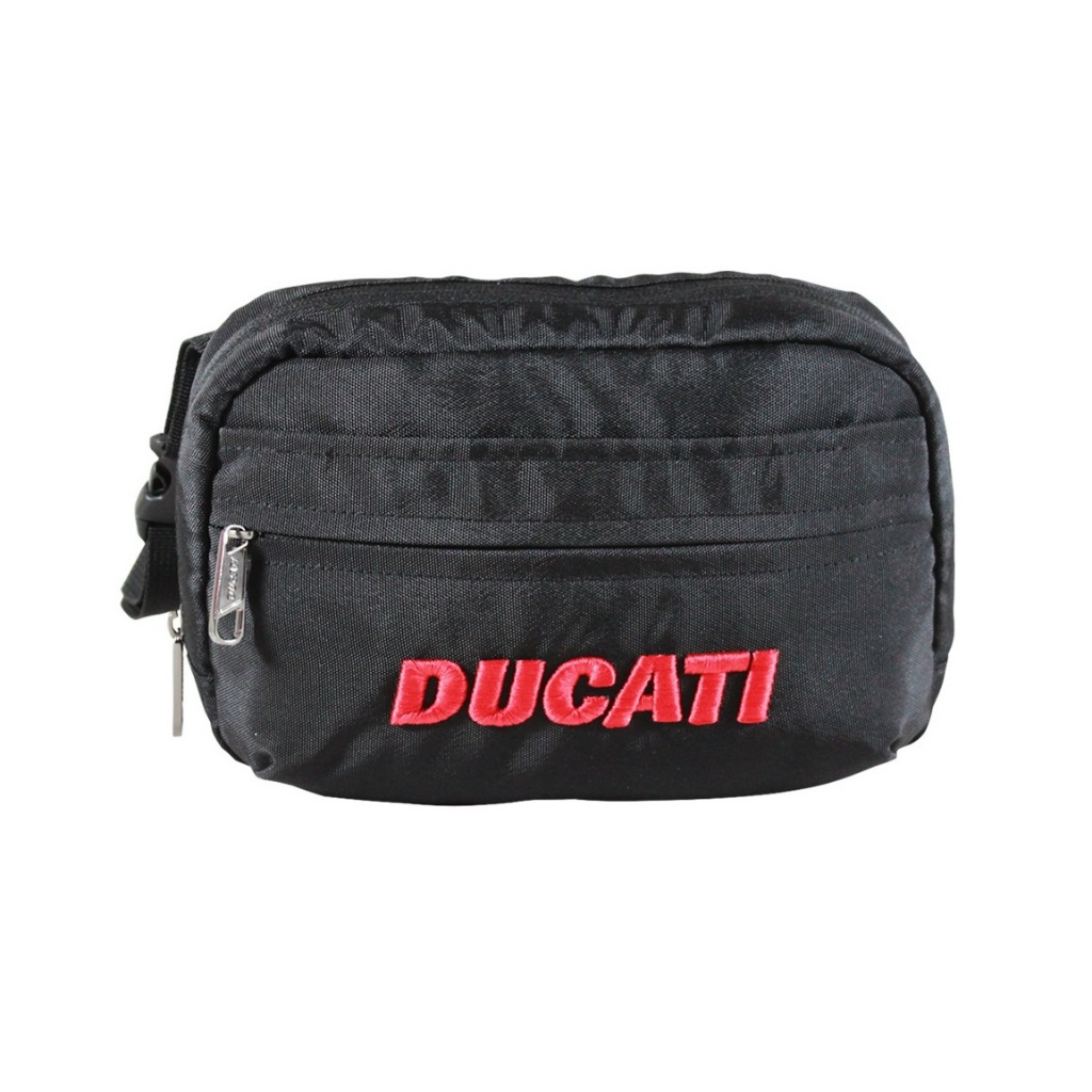 Ducati Waist bag กระเป๋าคาดเอวดูคาติลิขสิทธิ์แท้ ขนาด 23x15x4.5 cm. DCT49 180