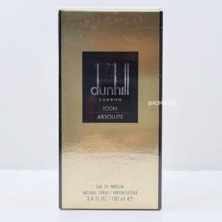 ส่งฟรี Dunhill Icon Absolute EDP 100ml กล่องซีล  น้ำหอมกลิ่นร่วมสมัย SEP01