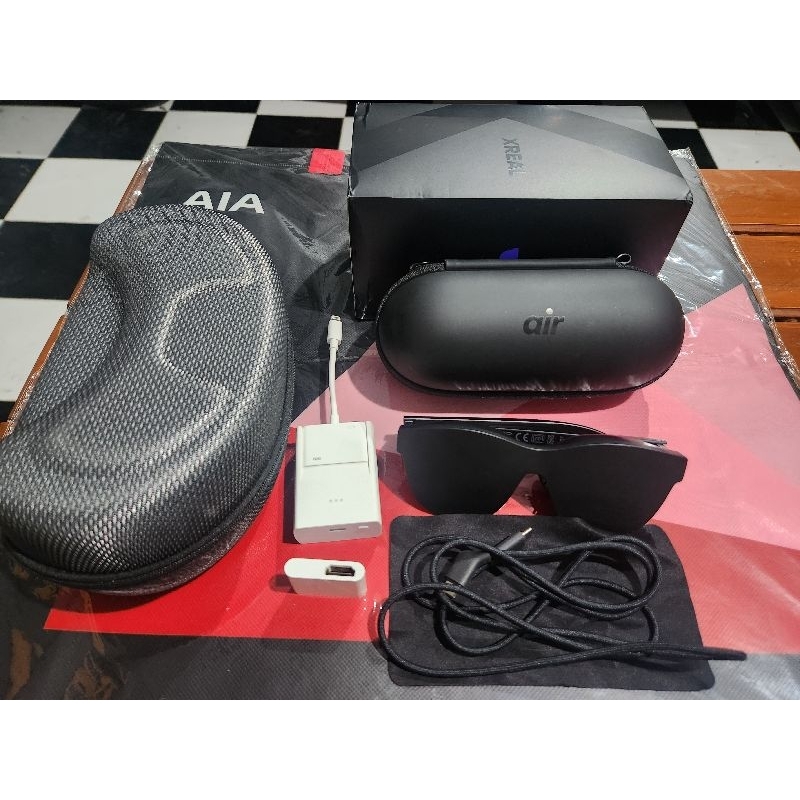 Xreal Nreal air แว่นตา AR + อะแดปเตอร์ มือสอง ส่งจริง