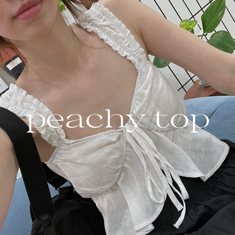 PEACHY TOP - THANAN.CLOSET