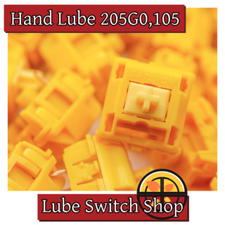 Gateron CAP V2 Golden Yellow 45,70 ชิ้น ลูปแล้ว Lubed Linear Switch