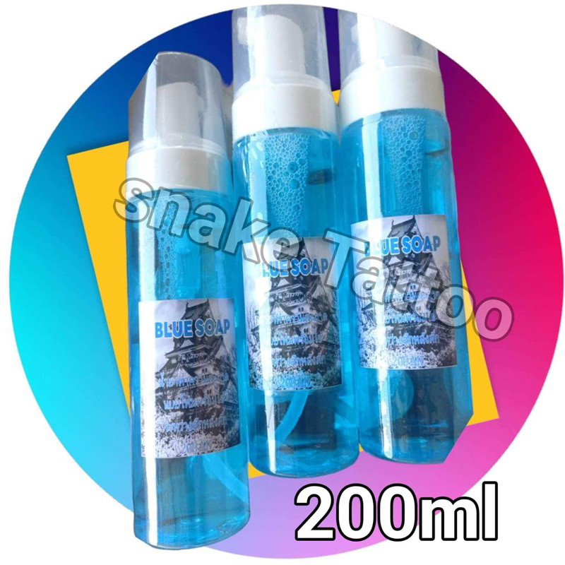 Blue soapพร้อมใช้กลิ่นหอม