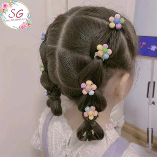 ยางรัดผมผ้ายืด สุ่มสี ยางรัดผมแฟชั่น ราคา/1 เส้น