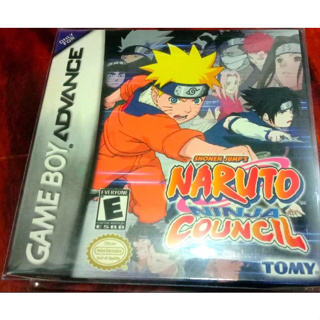 GameBoy Advance - NARUTO :Ninja Council - US เวอร์ชั่น งานกล่อง - ภาษาอังกฤษ // เล่นได้ เซฟได้