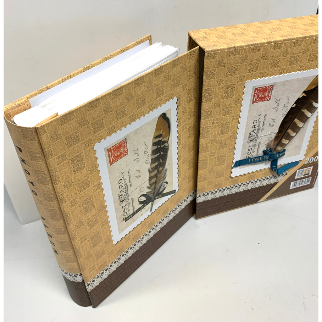 อัลบั้ม 200 รูปปกแข็งมีกล่องใส่