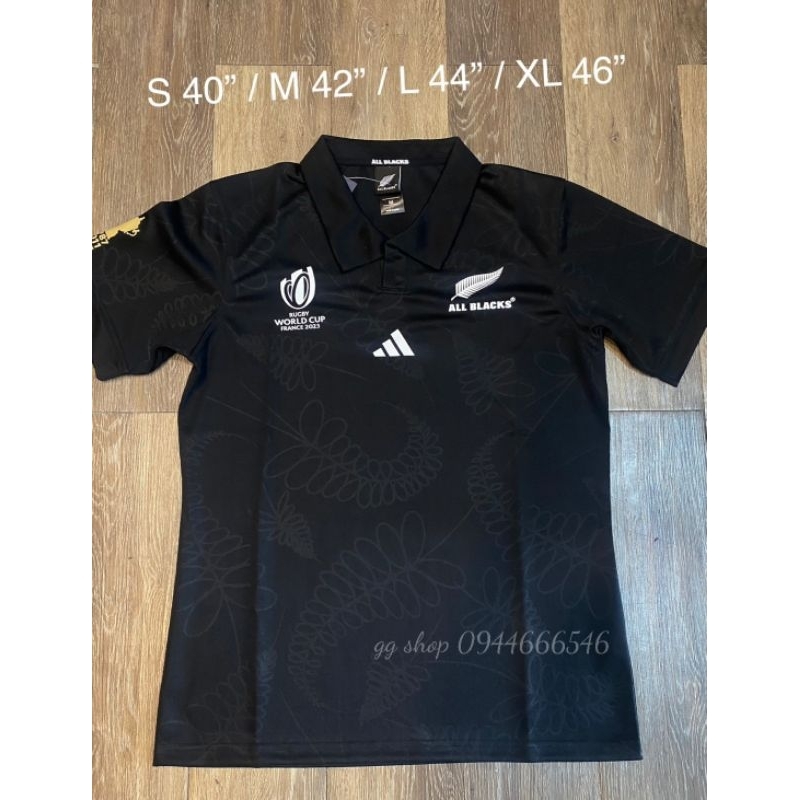 เสื้อรักบี้ Rugby ทีม  All Black 2023-2024  Premium quality  ( สินค้าพร้อมส่ง S - 3xL )