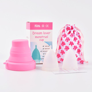 💛Menstrual cup ถ้วยอนามัยรองประจำเดือน ไซส์ SและL