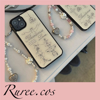 [พร้อมส่ง/ของแท้] Threetimes - Love Letter Phone Strap