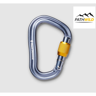 คาราบิเนอร์ อุปกรณ์ ปีนเขาโรยตัว ปีนหน้าผา Black Diamond VaporLock Screwgate Carabiner