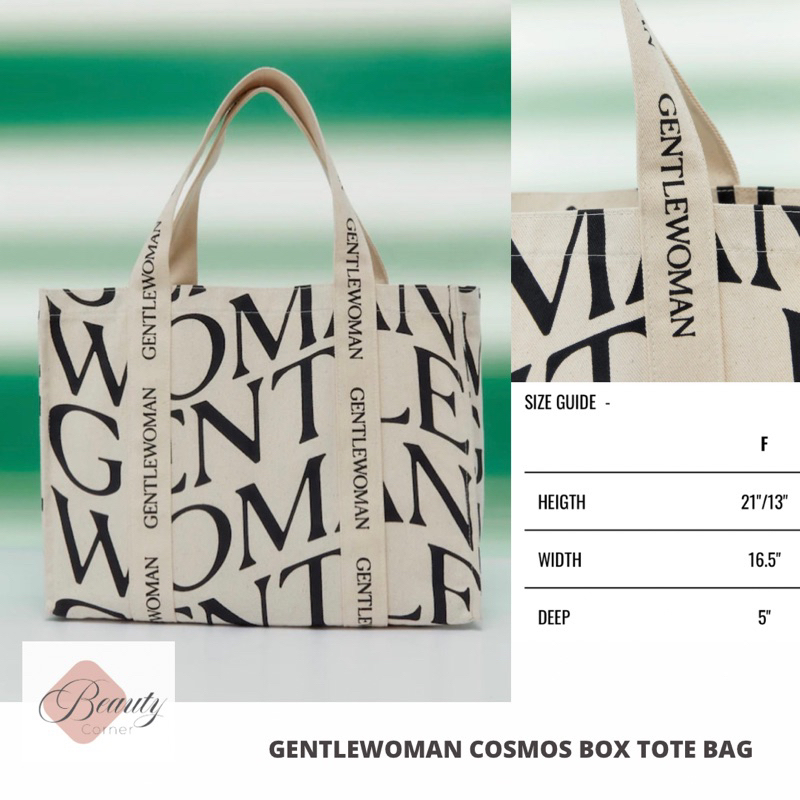 [พร้อมส่ง] กระเป๋า Cosmos Box Tote Bag