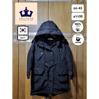 เสื้อกันหนาวขนห่านParka แบรนด์ Coiincos จากเกาหลี มือ2ของแท้