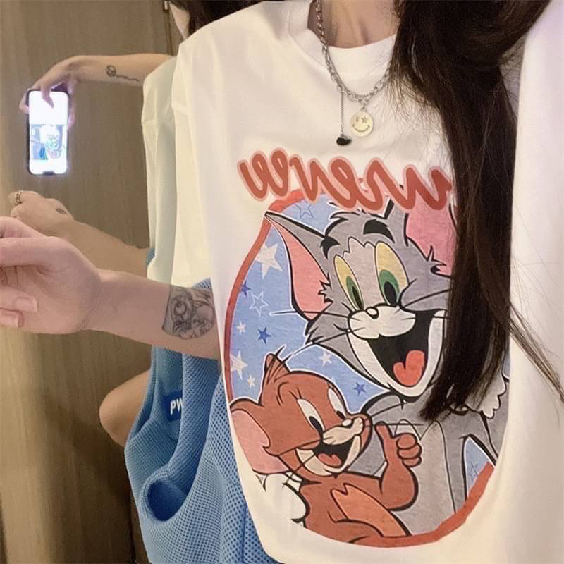 เสื้อยืด Tom &amp; Jerry 🐱 🐭