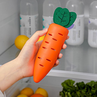 กล่องถ่านดับกลิ่น🥕 รูปแครอทน่ารัก ดูดกลิ่นอับ ลดความชื้น ใช้ได้ทั้งตู้เย็น ตู้เสื้อผ้า