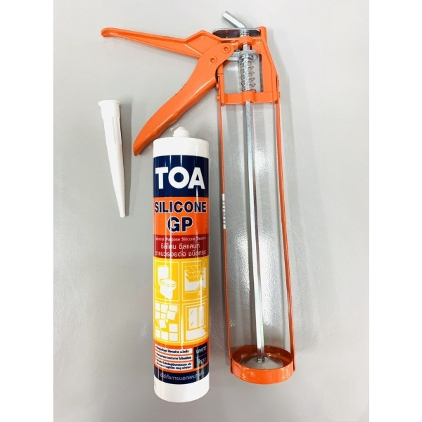 ซิลิโคน TOA GP ซิลิโคน พร้อมตัวยิงซิลิโคน ซีลแลนท์ มีกรด TOA GP