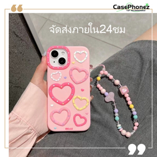 💚จัดส่งภายใน24ชม💚เคส for iPhone 11 14 Pro Max Case for iPhone 12 13 ป้องกันการตก การป้องกัน น่ารัก รูปหัวใจ เคสซิลิโคนนิ